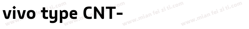 vivo type CNT字体转换